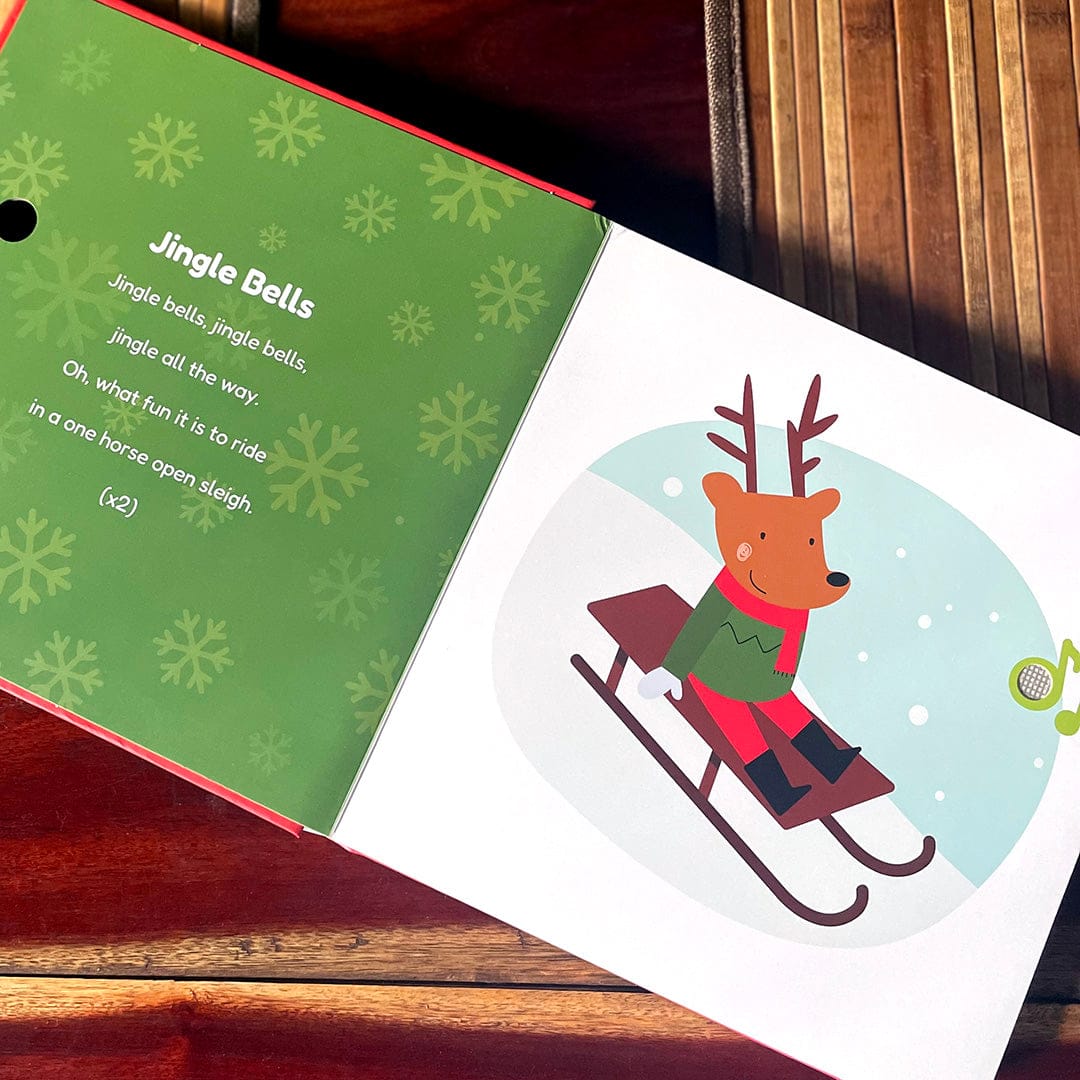 Cali's Books Sound Books Jingle Bells Nursery Rhymes - Headphone Edition