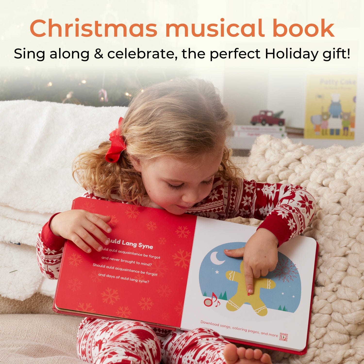 Cali's Books Sound Books Jingle Bells Nursery Rhymes - Rechargeable