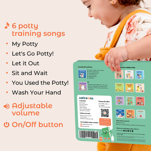 Cali's Books Sound Books Let's Go Potty - Rechargeable