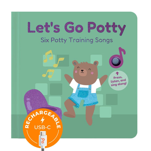 Cali's Books Sound Books Let's Go Potty - Rechargeable