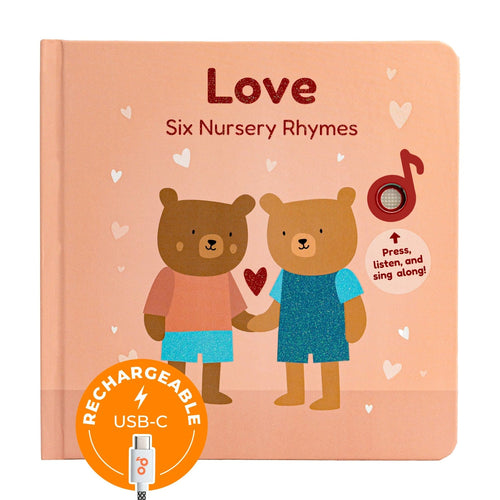 Cali's Books Sound Books Love Nursery Rhymes - Rechargeable Sound Book