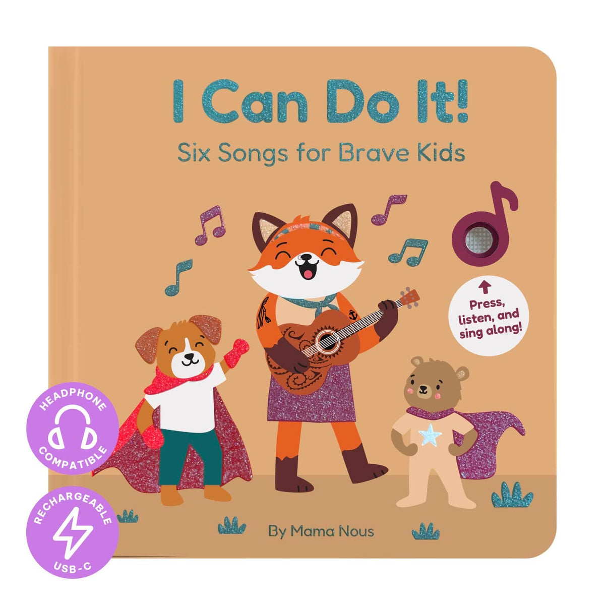 Cali's Books Sound Books Mama Nous “I Can Do It!” - Headphone Edition