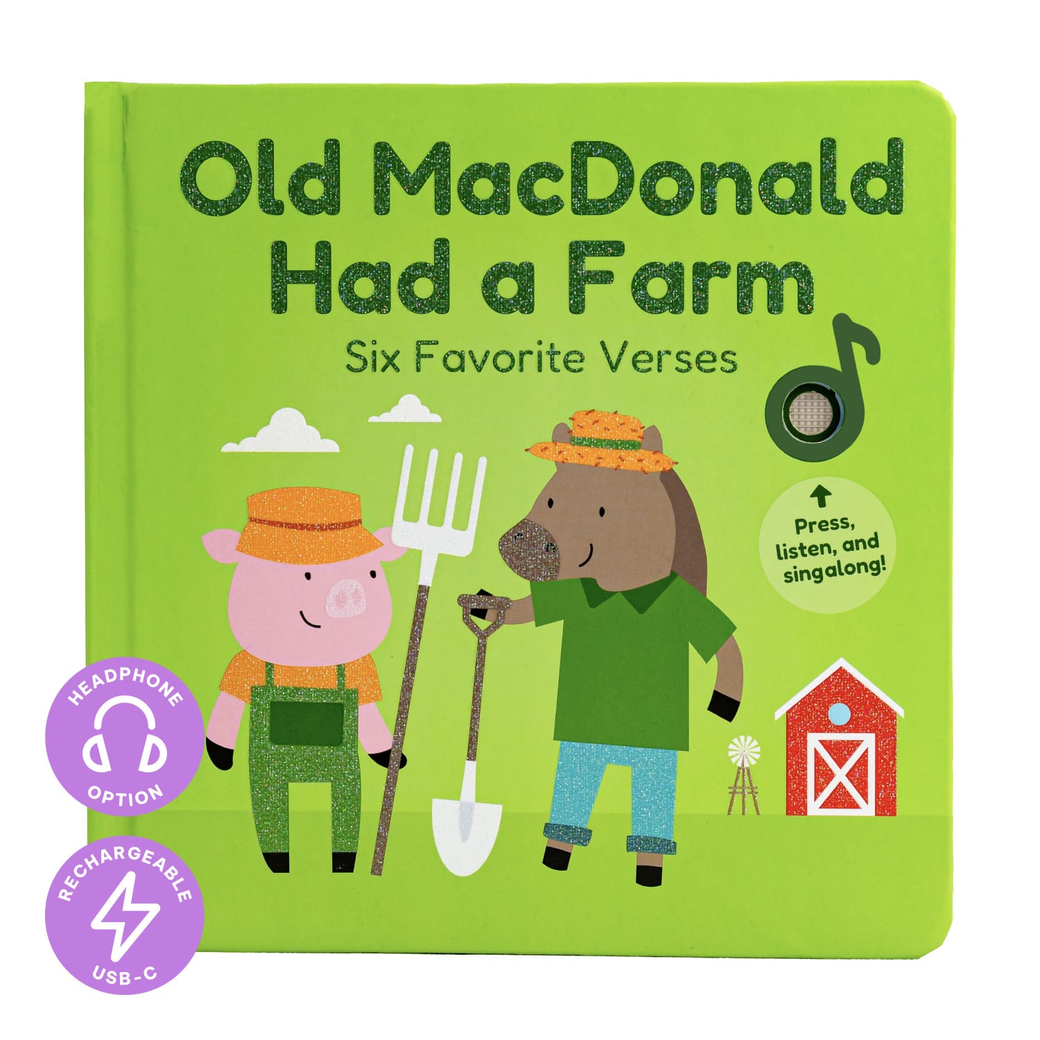 Cali's Books Sound Books Old MacDonald - Headphone Edition