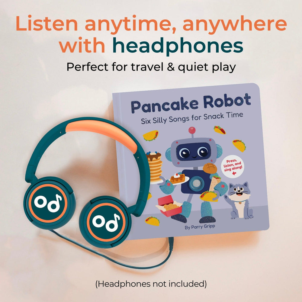 Cali's Books Sound Books Pancake Robot - Headphone Edition
