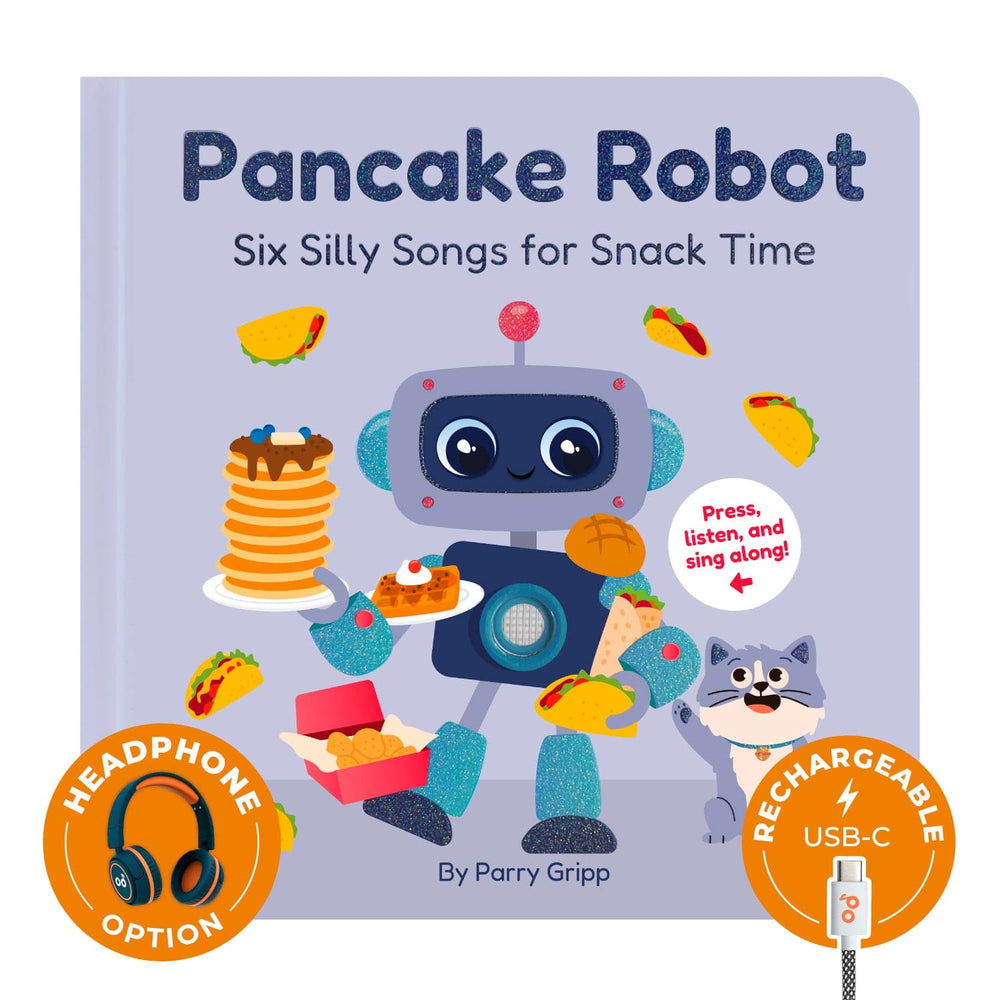 Cali's Books Sound Books Pancake Robot - Headphone Edition