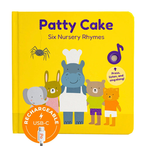 Cali's Books Sound Books Patty Cake Nursery Rhymes - Rechargeable