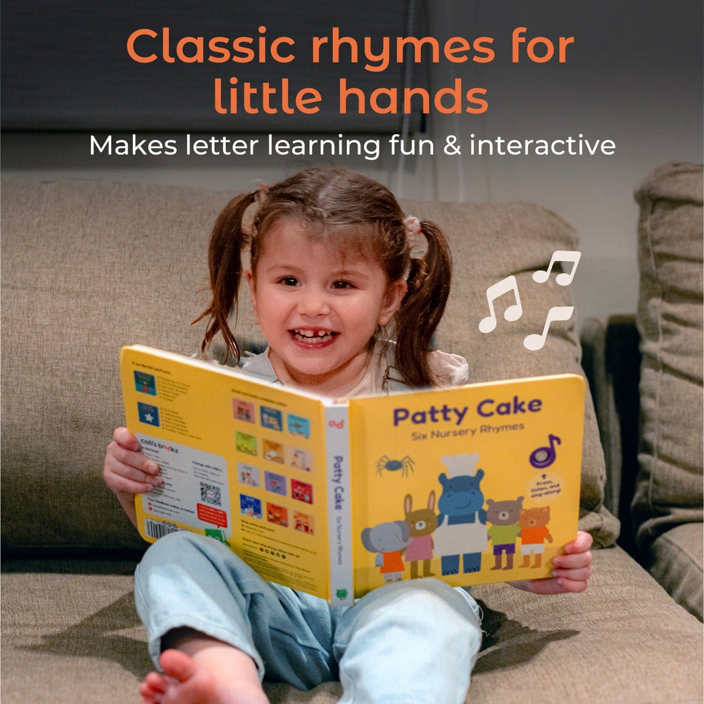 Cali's Books Sound Books Patty Cake Nursery Rhymes - Rechargeable