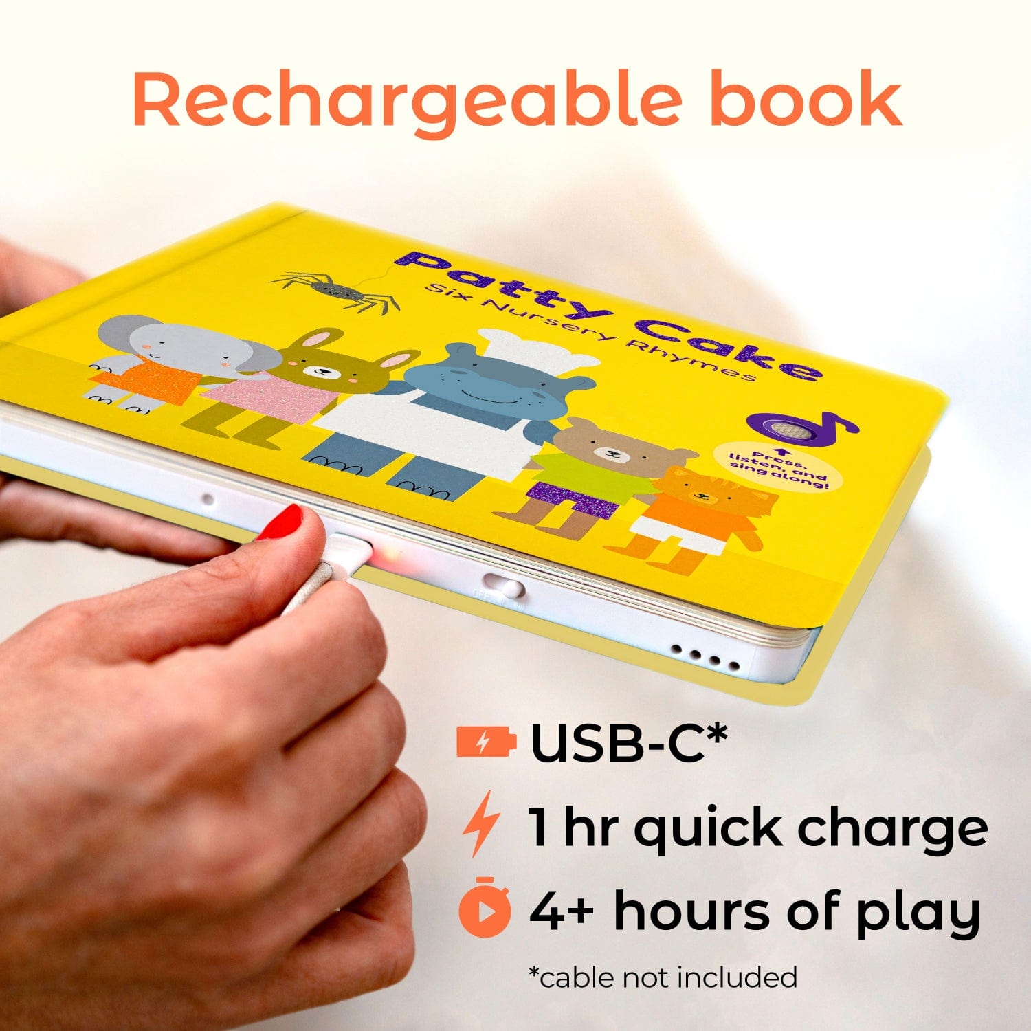 Patty Cake Nursery Rhymes - Rechargeable