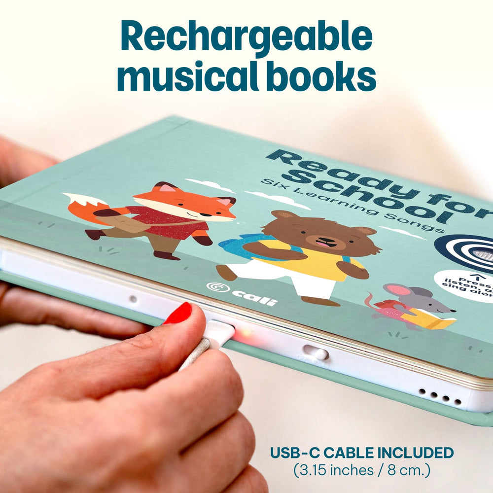 Cali's Books Sound Books Ready for School - Headphone Edition