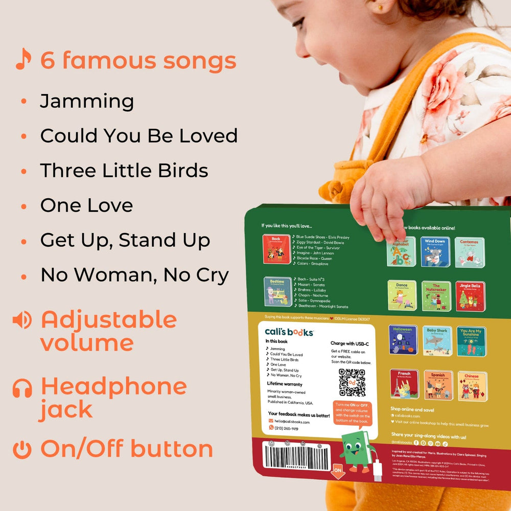 Cali's Books Sound Books Reggae First Playlist - Headphone Edition