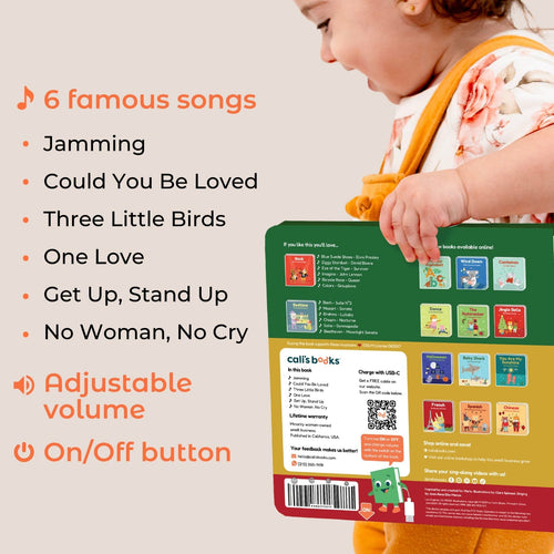 Cali's Books Sound Books Reggae First Playlist - Rechargaeable