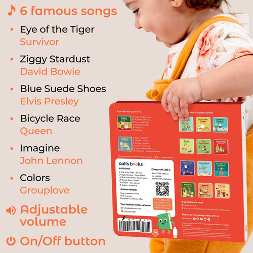 Cali's Books Sound Books Rock By Grouplove - Rechargeable