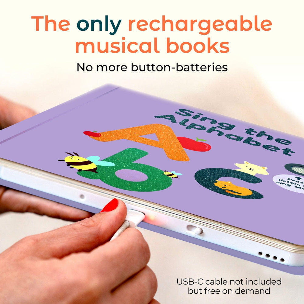 Cali's Books Sound Books Sing The Alphabet - Rechargeable
