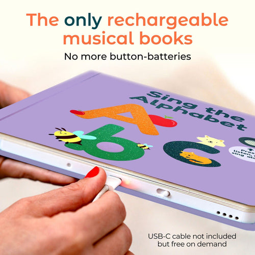 Cali's Books Sound Books Sing The Alphabet - Rechargeable