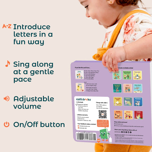 Cali's Books Sound Books Sing The Alphabet - Rechargeable