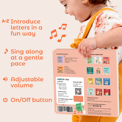 Cali's Books Sound Books Spanish Alphabet - Rechargeable