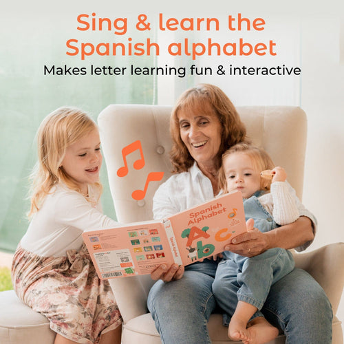 Cali's Books Sound Books Spanish Alphabet - Rechargeable