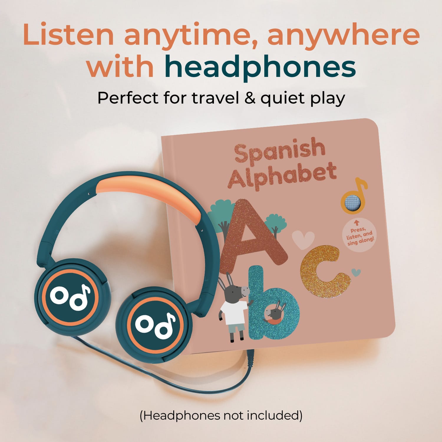 Cali's Books Sound Books Spanish Alphabet - Rechargeable