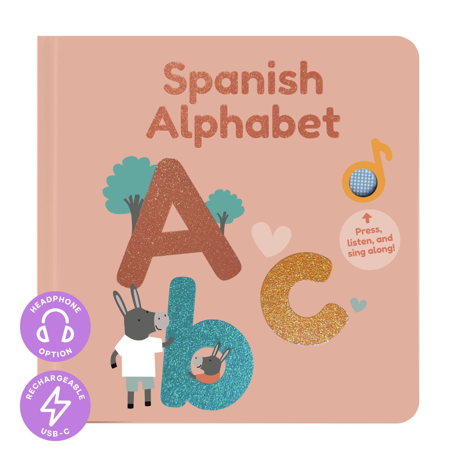 Cali's Books Sound Books Spanish Alphabet - Rechargeable