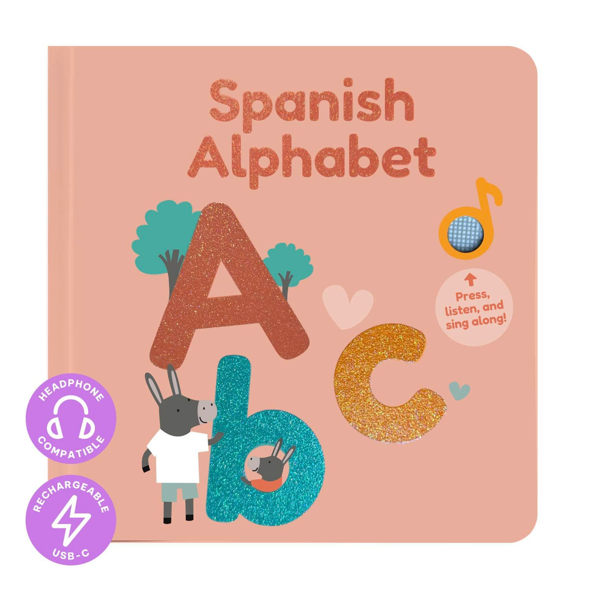Cali's Books Sound Books Spanish Alphabet - Rechargeable