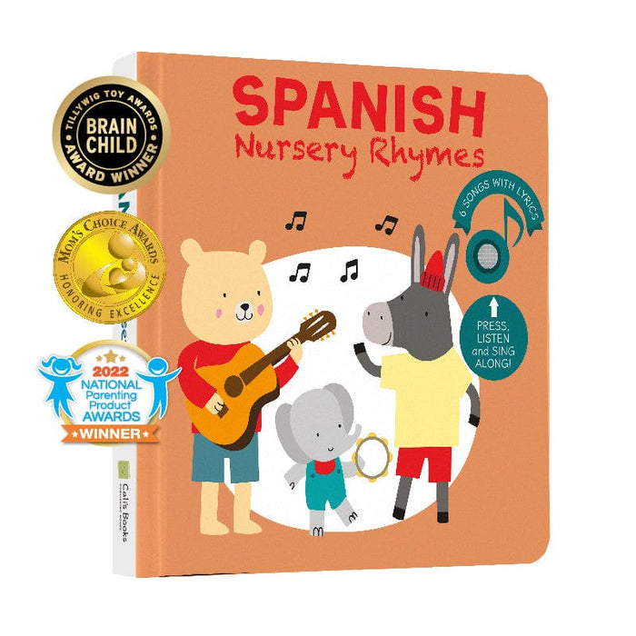 Cali's Books Sound Books Spanish Nursery Rhymes
