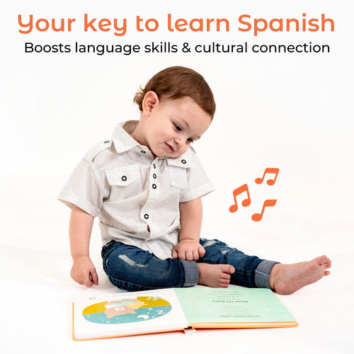 Cali's Books Sound Books Spanish Nursery Rhymes - Rechargeable