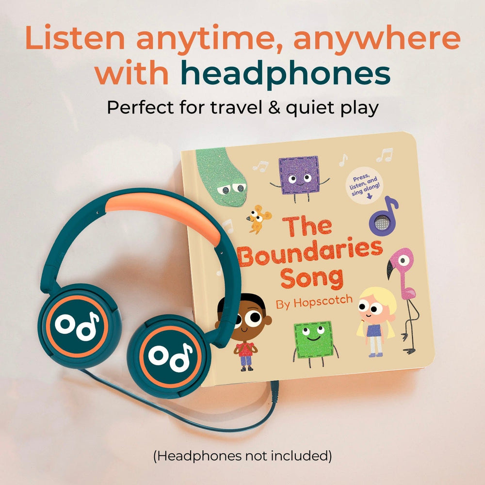 Cali's Books Sound Books The Boundaries Song - By Hopscotch headphone edition