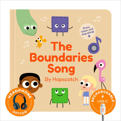 Cali's Books Sound Books The Boundaries Song - By Hopscotch headphone edition