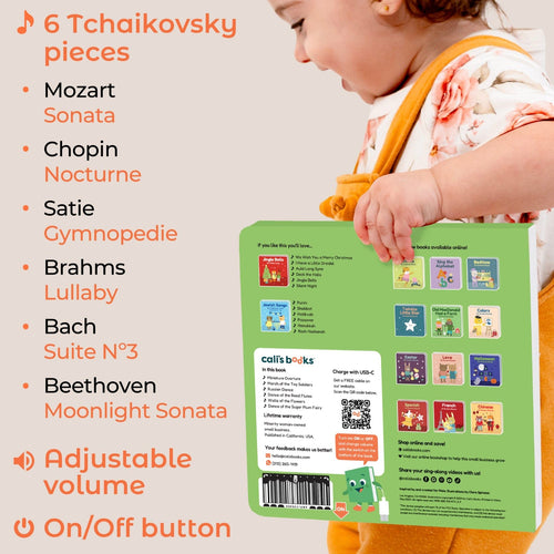 Cali's Books Sound Books The Nutcracker Tchaikovsky - Rechargeable Sound Book
