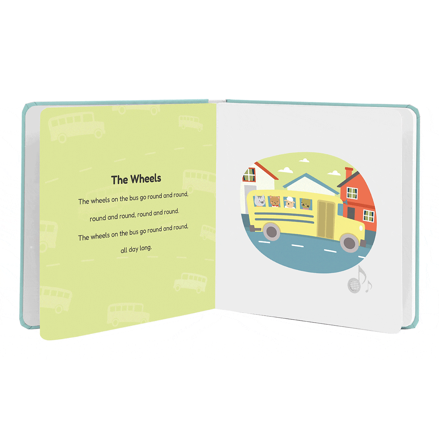 The Wheels On The Bus Sound Book for Kids Cali's Books