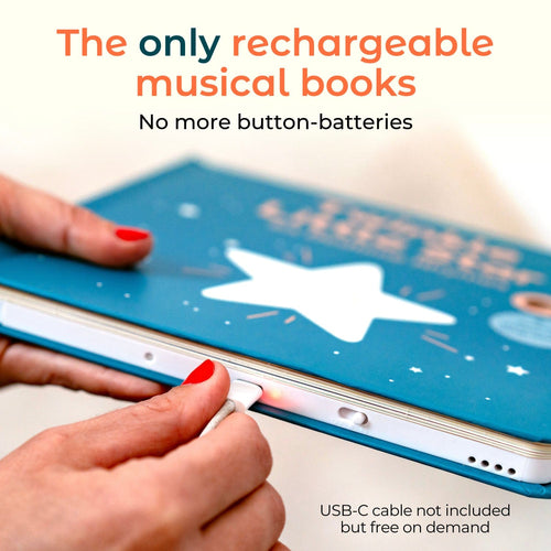 Cali's Books Sound Books Twinkle Little Star - Rechargeable Sound Book