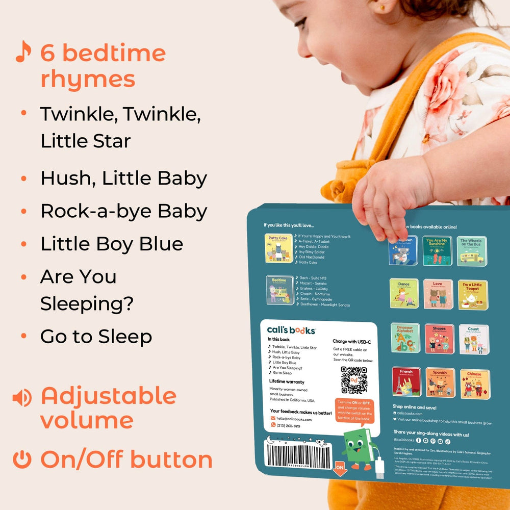 Cali's Books Sound Books Twinkle Little Star - Rechargeable Sound Book