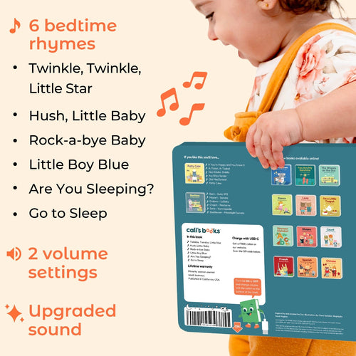 Cali's Books Sound Books Twinkle Little Star - Rechargeable Sound Book