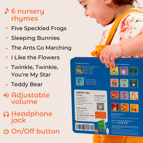 Cali's Books Sound Books Wind Down - Rechargeable w/Jack Feature