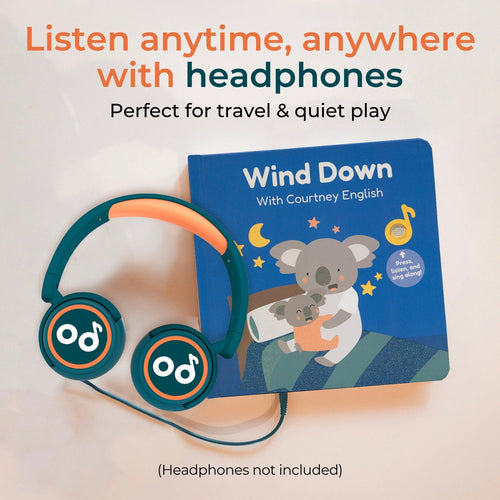 Cali's Books Sound Books Wind Down - Rechargeable w/Jack Feature