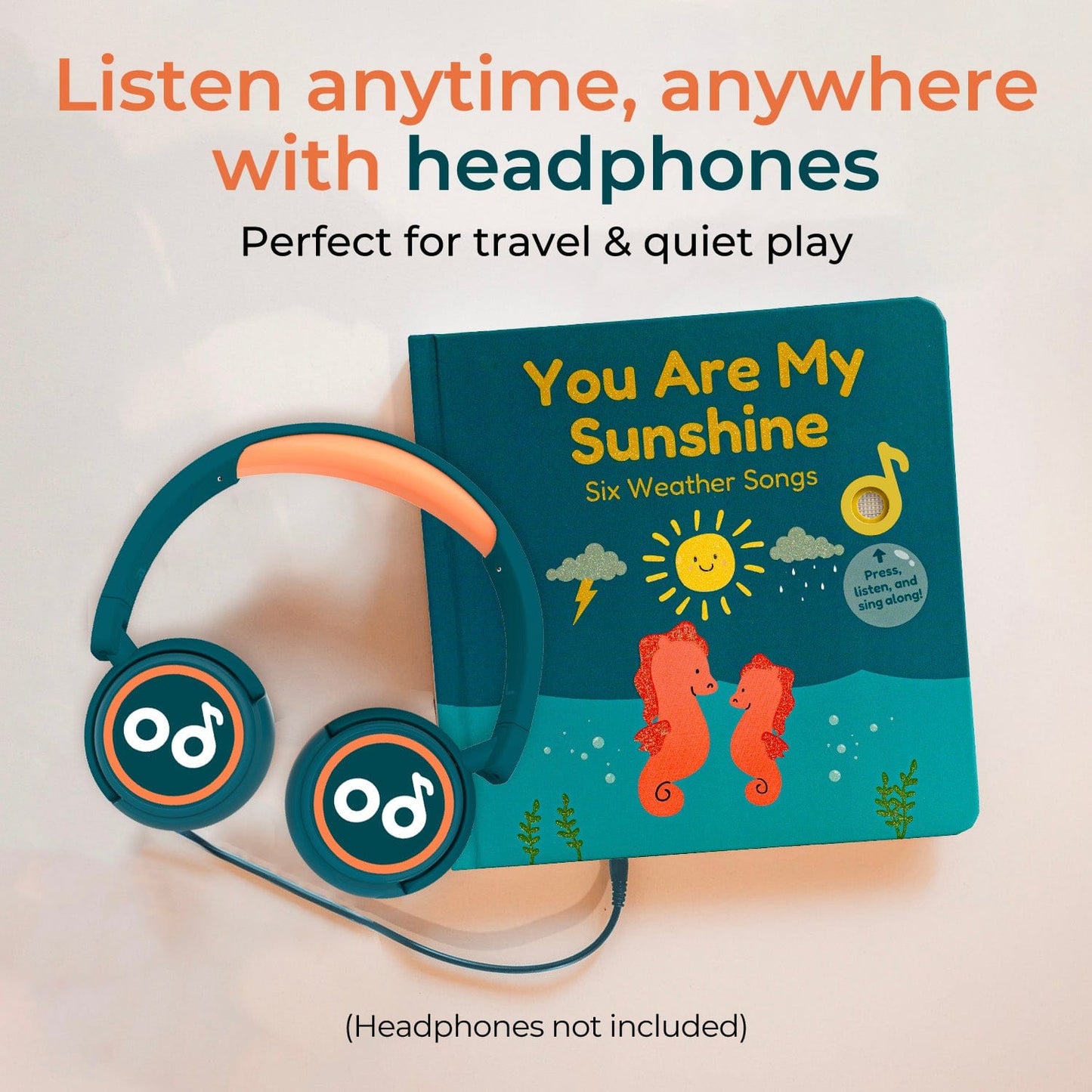 Cali's Books Sound Books You Are My Sunshine - Rechargeable w/ Jack Feature