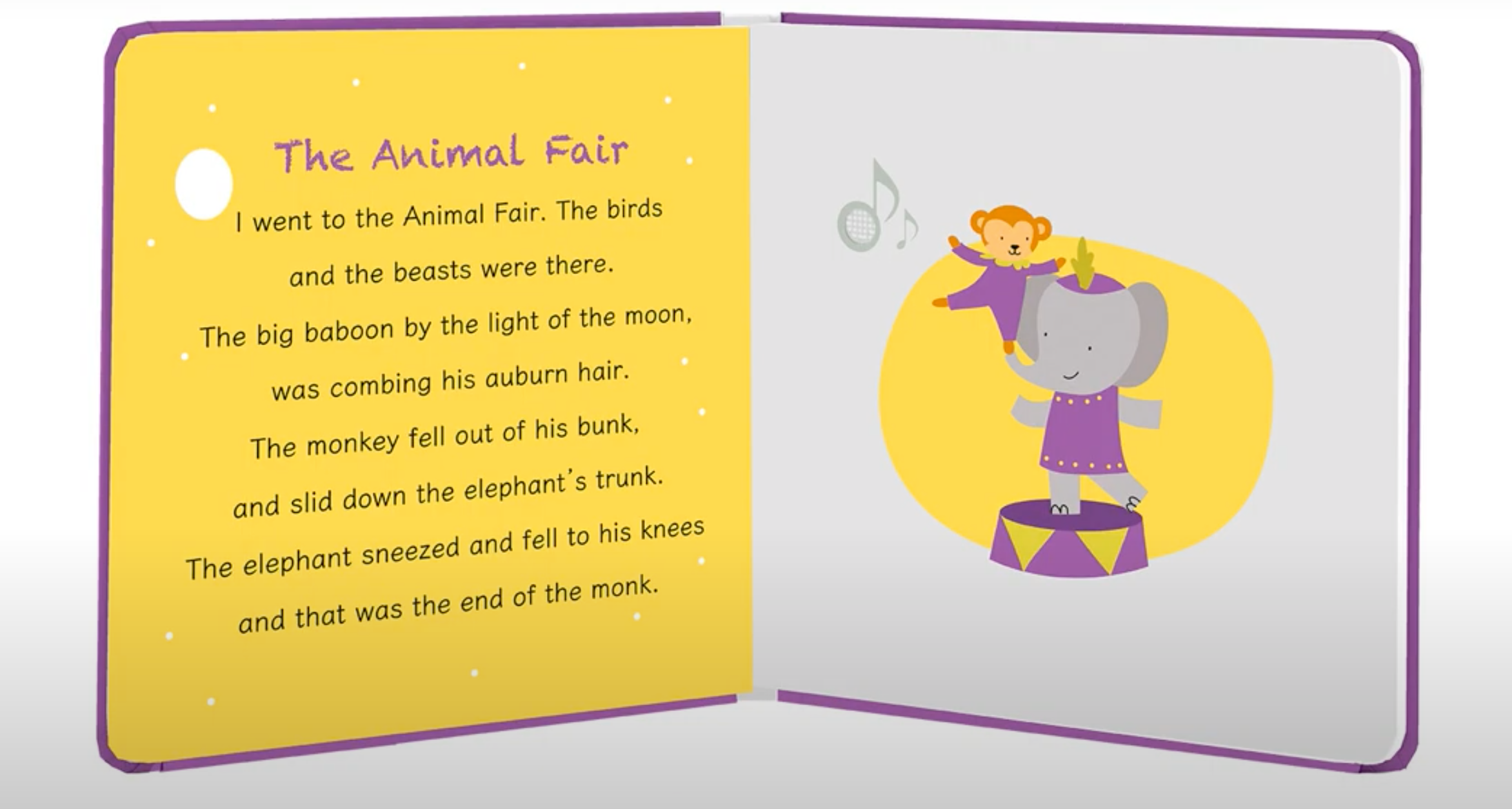 The Animal Fair Nursery Rhymes